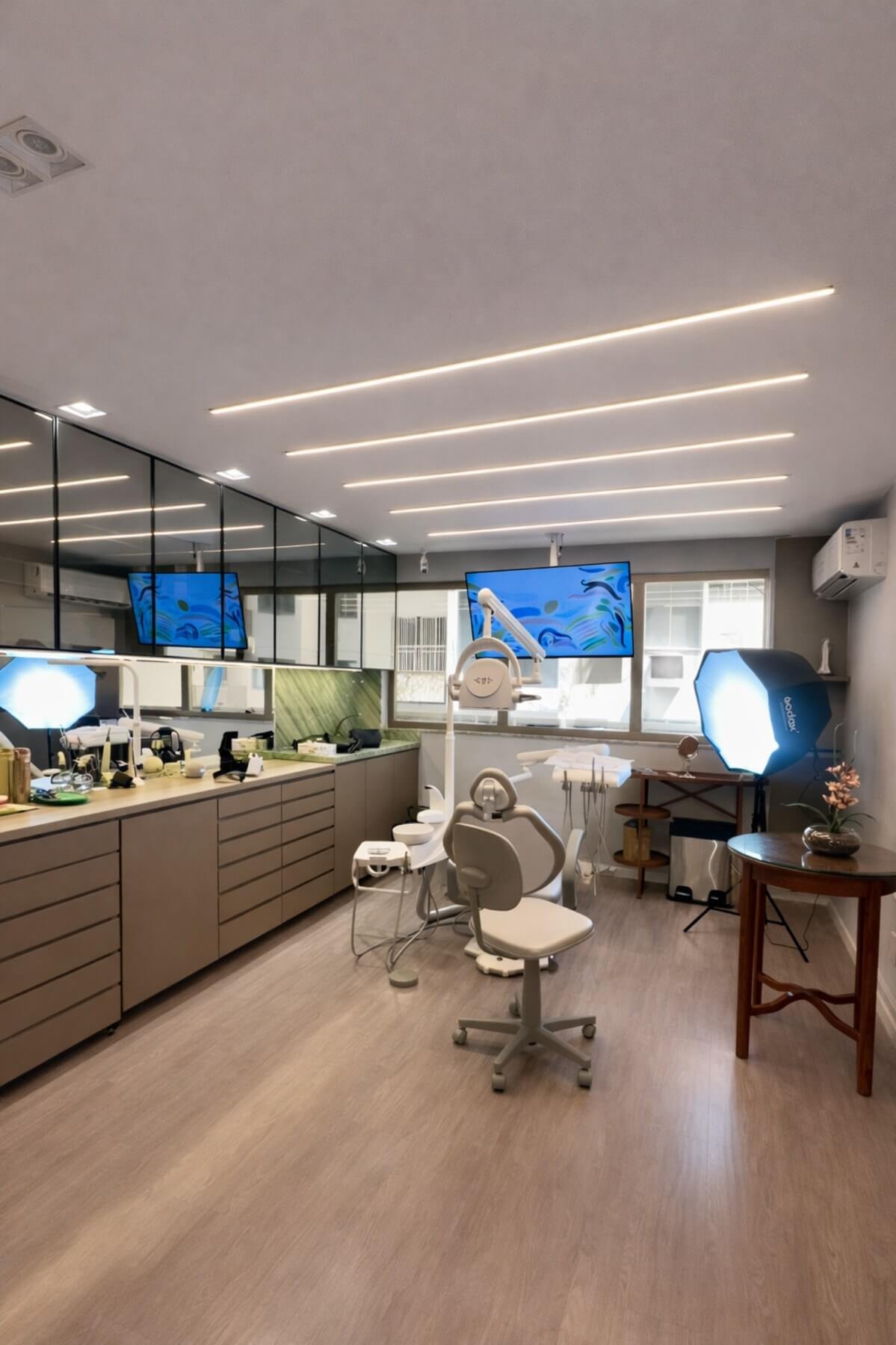 Ambiente da clínica odontológica